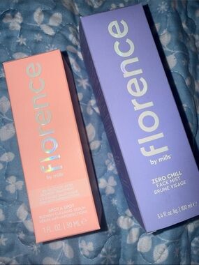 Florence by Mills Acne Spot & Mist Set – Pink & Purple